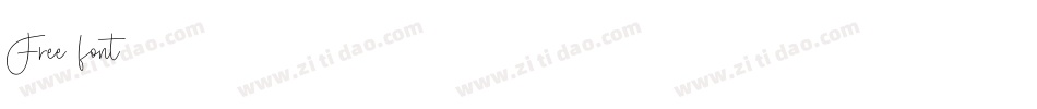Free font字体转换